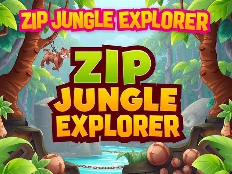 Zip Jungle Explorer Cover Zip Jungle Explorer Game Cover